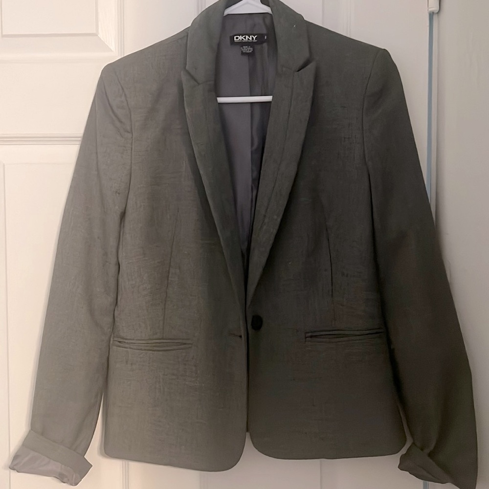 DKNY charcoal blazer